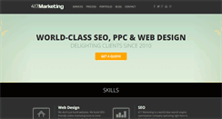 Desktop Screenshot of 417marketing.com